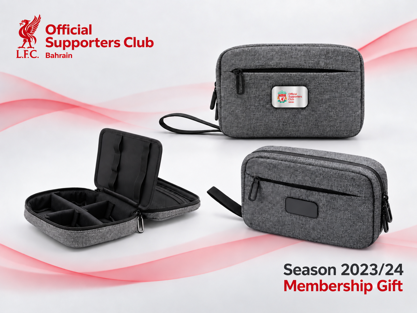 OLSC Bahrain Tech Organizer Pouch